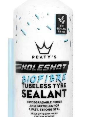 Герметик безкамерний Peaty's Holeshot BioFibre Tubeless Tyre Sealant 1L