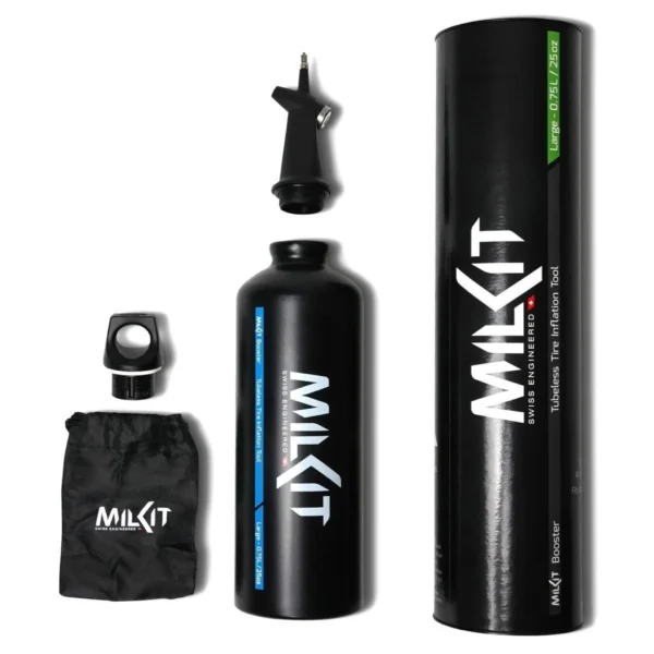 12019508e9b303d442ca0b49aa8fee40-convert.webp Насос-бустер milKit Tubeless Booster + Bottle (750 ml)
