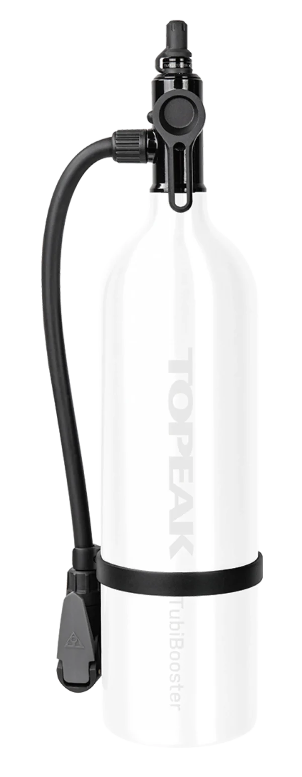 Topeak TubiBooster X Hose Kit, w/Charge & Inflate Switch, hose, and Presta head