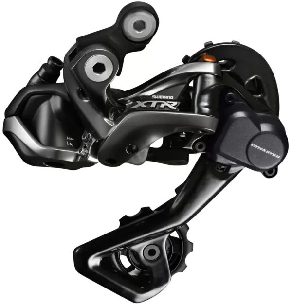 223cbfdd9829885a3bb70c215fd46862-convert.webp Перемикач задній Shimano RD-M9050 XTR Di2 Shadow Plus 11-speed, medium cage