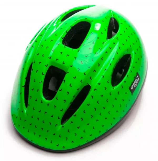 29c4815046b42da3b85afe340625dcee-convert.webp Шолом дитячий Green Cycle FLASH зелено-чорний лак