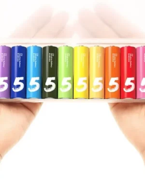 Батарейки Xiaomi ZMi AA batteries 10 шт ZI5 Rainbow