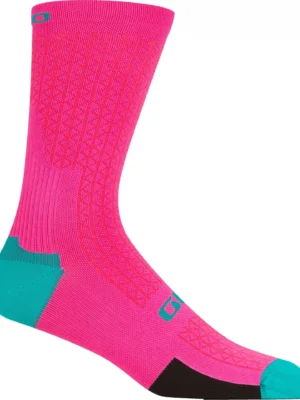 Шкарпетки Giro HRC Team Neon Pink/Screaming Teal