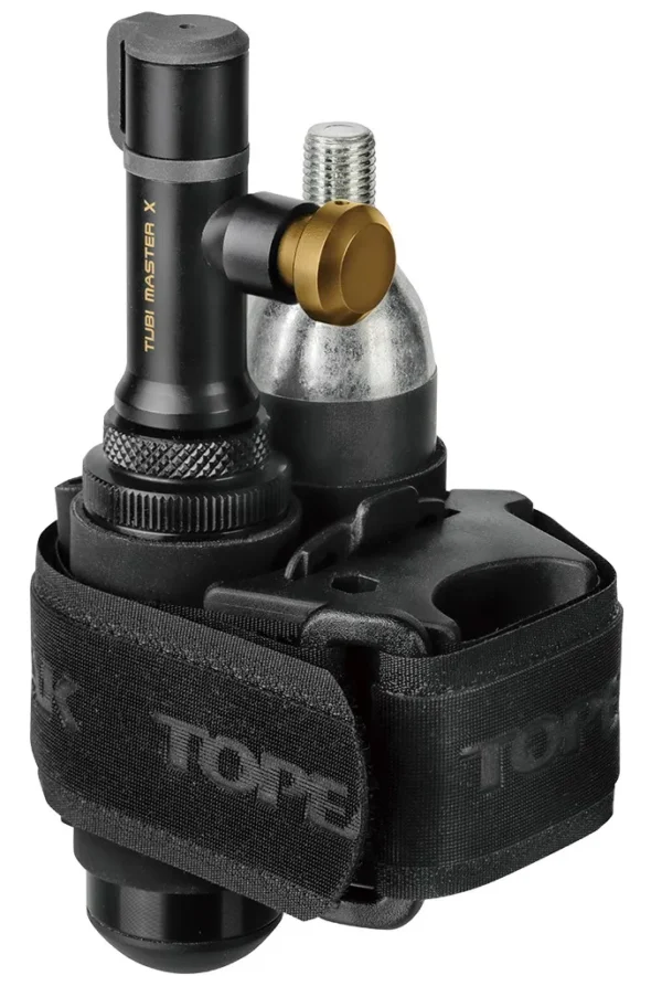 419eea7852ad22a265aee4fd2400a0b5-convert.webp Ремкомплект/насос Topeak Tubi Master X, 2-in-1 tubeless tire repair kit w/one 25g CO2 cartridge and disc insertion spacer, strap mount