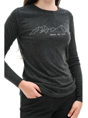 Футболка Turbat Cozy Logo 2 LS Wmn caviar