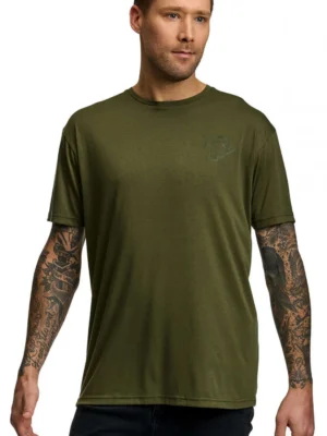 Футболка Race Face Crest SS Tee olive