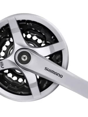 Шатуни Shimano FC-TY501 170мм 42X34X24 6/7/8 шв захист зірок gray