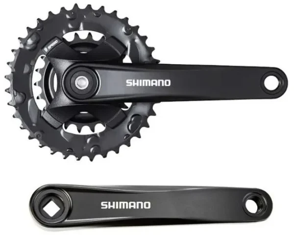 61f7112394701baa2b26ae72b53b9787-convert.webp Шатуни Shimano FC-MT101-2 * 9 Altus 175 мм 36X22