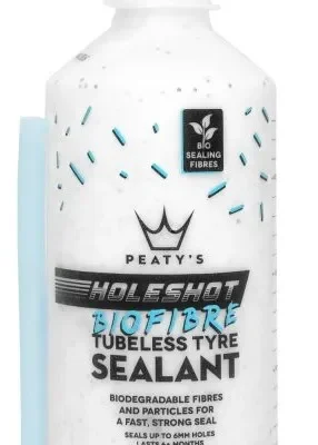Герметик безкамерний Peaty's Holeshot BioFibre Tubeless Tyre Sealant 500ml