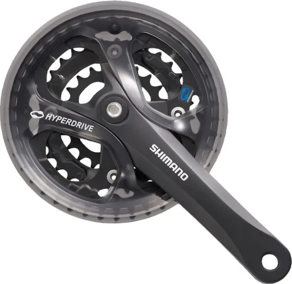 Шатуни Shimano FC-M361 175мм, захист зірок