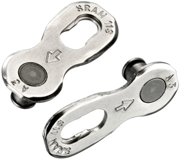 78804fc2ee40963cdcd12afa5d244d07-convert.webp Замок ланцюга SRAM PowerLock Silver Chain Connector 11-speed (4 шт)