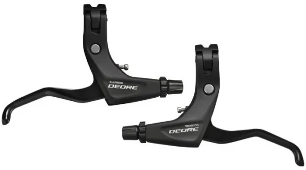 7c75d33a20787990c33067beb614c3a3-convert.webp Гальмівні ручки Shimano BL-T610 V-brake, під два пальці, комплект права+ліва