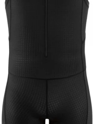 Велокостюм Garneau Vent Tri Suit чорно-біло-синій