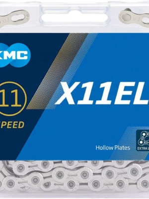 Ланцюг KMC X11EL 11-speed 118 links silver + замок