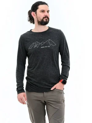 Футболка Turbat Cozy Logo 2 LS Mns caviar
