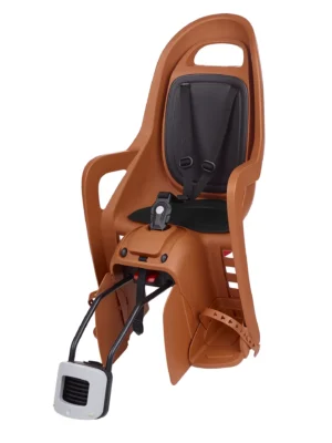 Дитяче велокрісло заднє POLISPORT Groovy Maxi RS+ ( 9-22 кг) brown