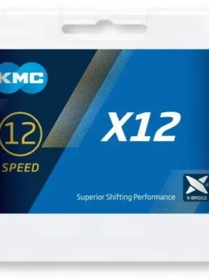 Ланцюг KMC X12, 12-ск., 126 ланок + замок