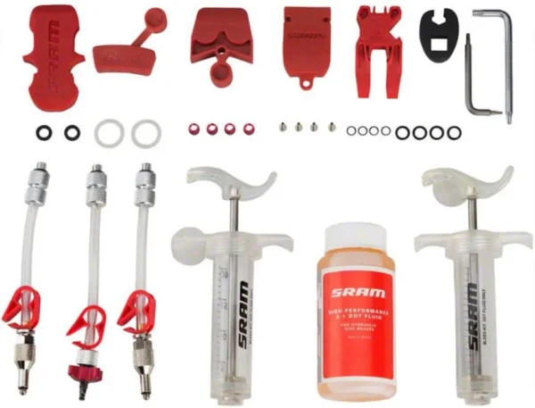 c90613fda0920d912137966ecc2ccac0-convert.webp Набір SRAM PRO для прокачки гідравлічних гальм з DOT 5.1 в комплекті