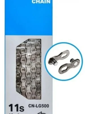Ланцюг Shimano CN-LG500 CUES/STEPS/DEORE/XT 9/10/11-speed LINKGLIDE 126 links + Quick-LINK