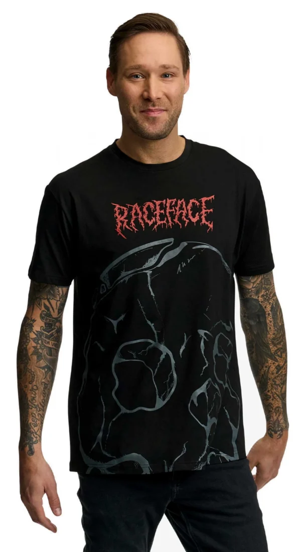 Футболка Race Face Skull SS Tee black