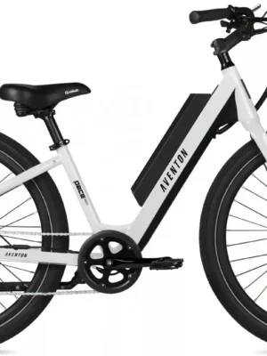 Велосипед 27.5" Aventon Pace 350 Step-Through (2022) white