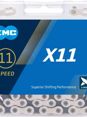 Ланцюг KMC X11 11-speed 114 links silver/black + замок