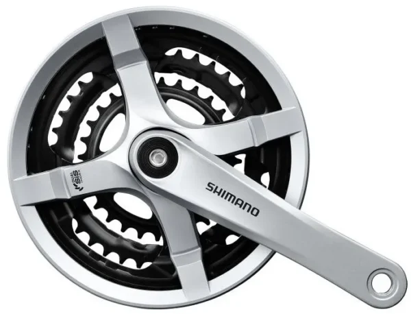e0ea484386bcd041feb4d36e6a19f167-convert.webp Шатуни Shimano FC-TY501 TOURNEY 170mm 48/38/28T grey