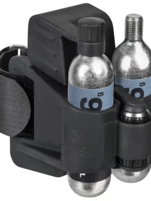 Насос/мультитул Topeak NanoMaster RXT, seat post strap mount, w/one Mini 9 Pro mini tool, one Nano AirBooster, two 16g CO2 cartridge