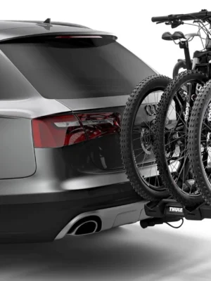 Велосипедне кріплення на фаркоп для 3-х велосипедів Thule EasyFold XT F 3, FIX4BIKE  Aluminium