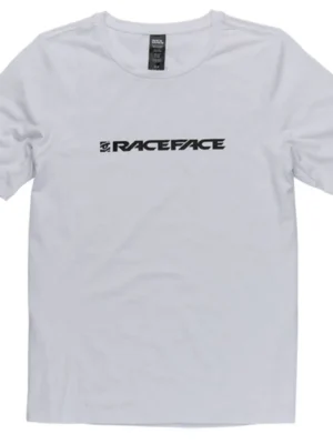 Футболка Race Face Classic Logo SS Tee white