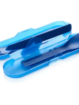 Набір приборів для їжі Humangear GoBites Trio blue (синій)